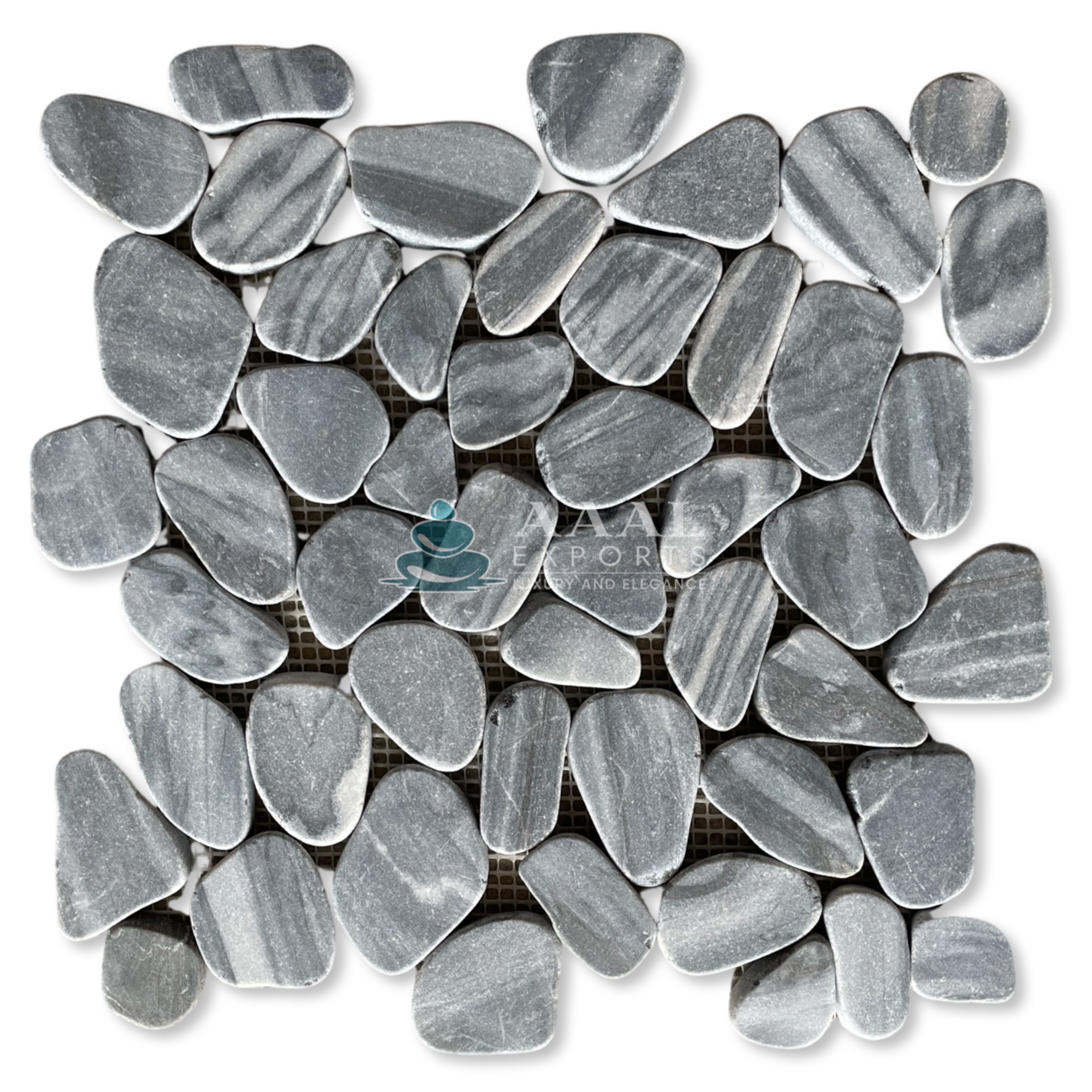 【値下げ】4175 pebble 370x1300 Marble Grey - AAAL Exports