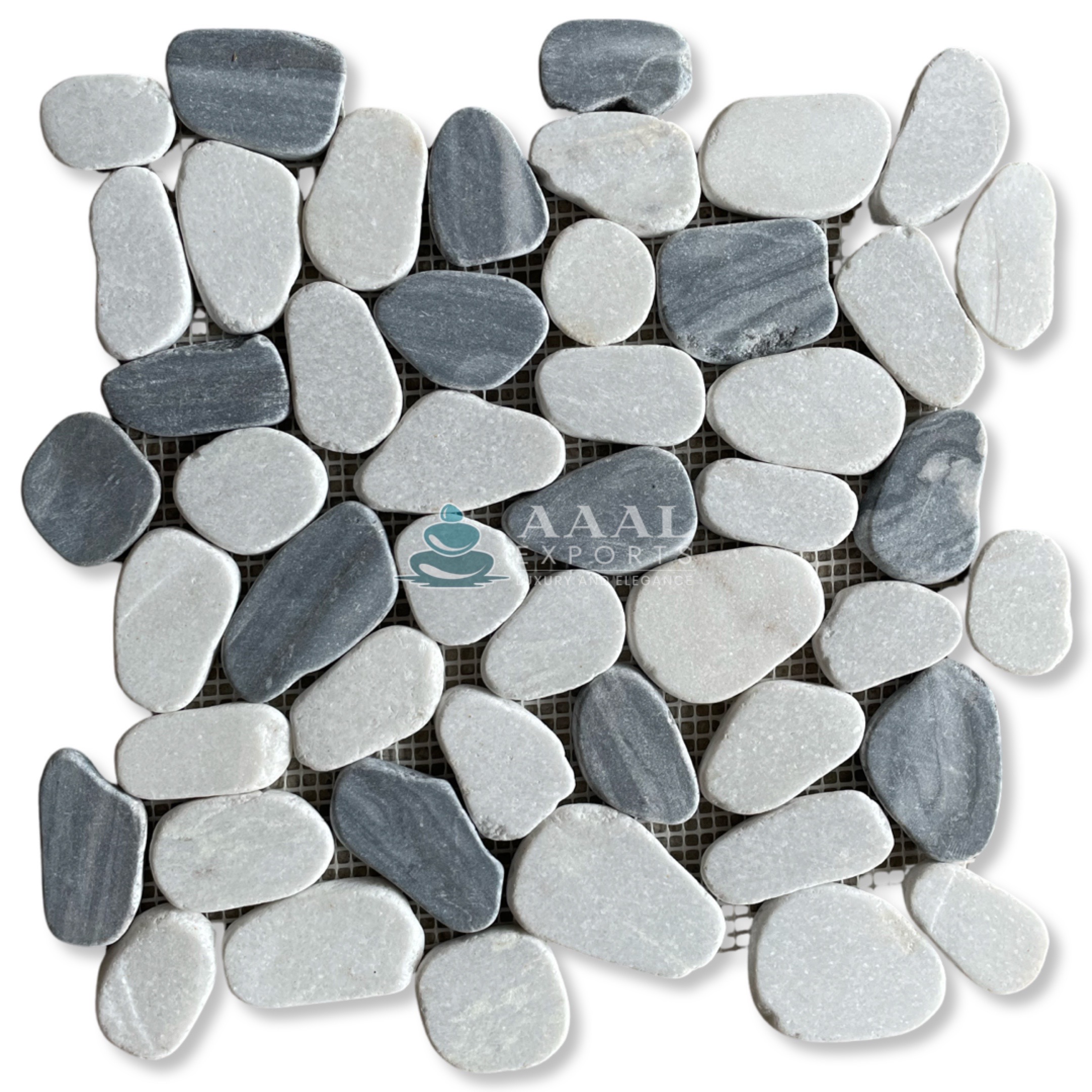 【値下げ】4175 pebble 370x1300 Marble Grey - AAAL Exports