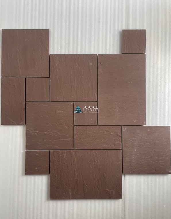 B Chocolate French Pattern – Natural